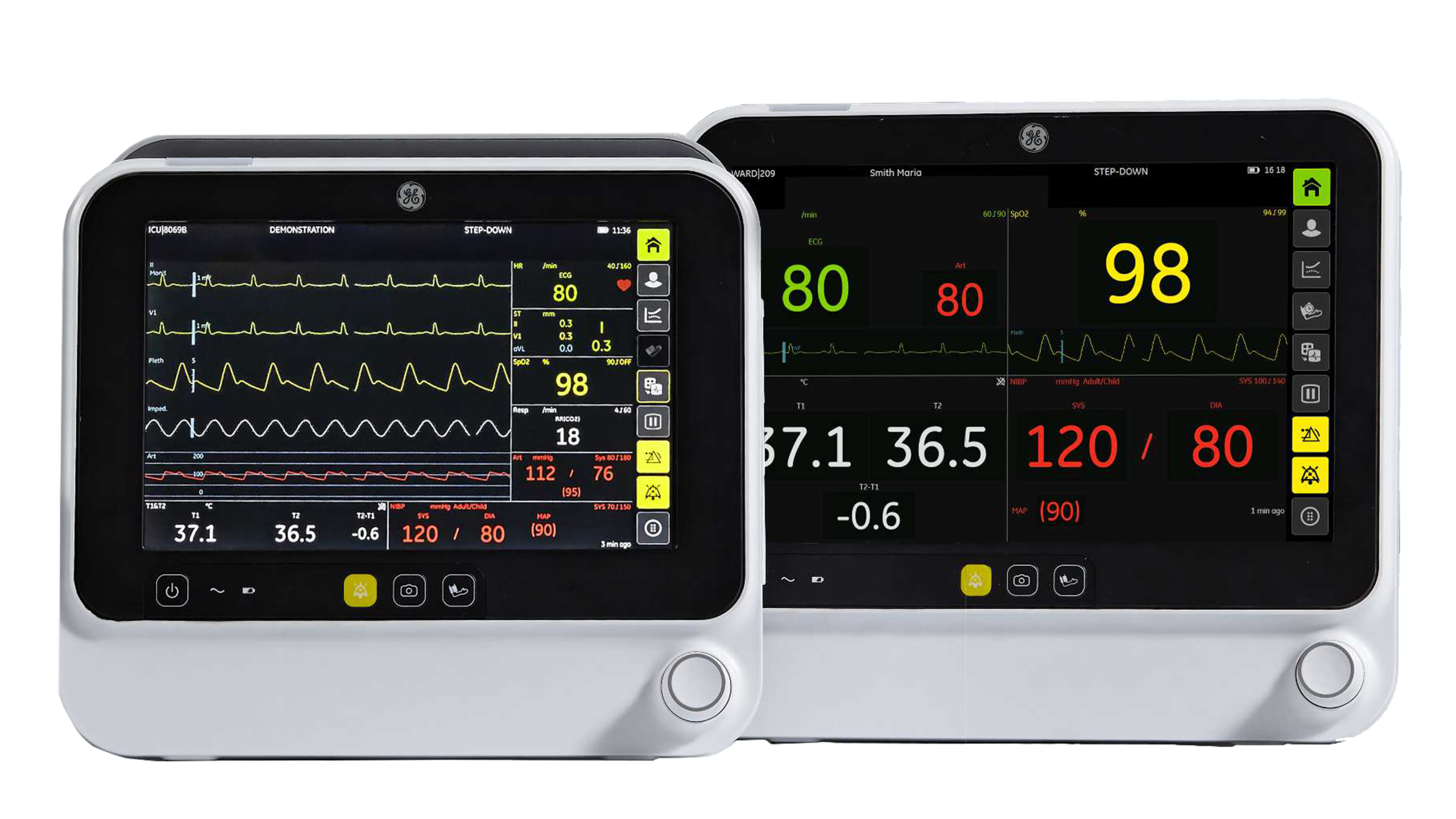 Kardiologie: Transportabler Patientenmonitor B125P 